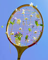 Aleksandra Szajnecka "Badminton", z cyklu “Paprochy”, 2024
