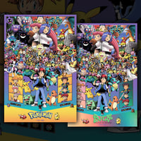 Image 3 of Pokémon: TV Series  - 24x36" Screenprint Artist Proofs