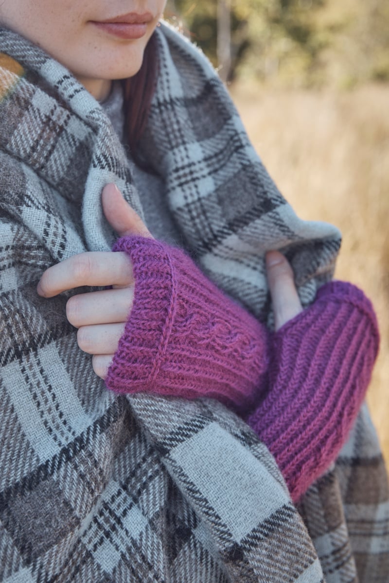 Image of Izzy Lane Wensleydale Wrist Warmers