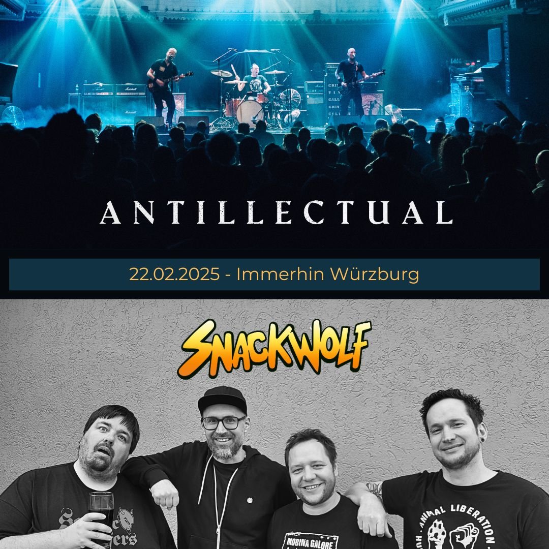 Image of Antillectual (NL) + Snackwolf (DE) - 22.02.2025 - Würzburg - Ticket