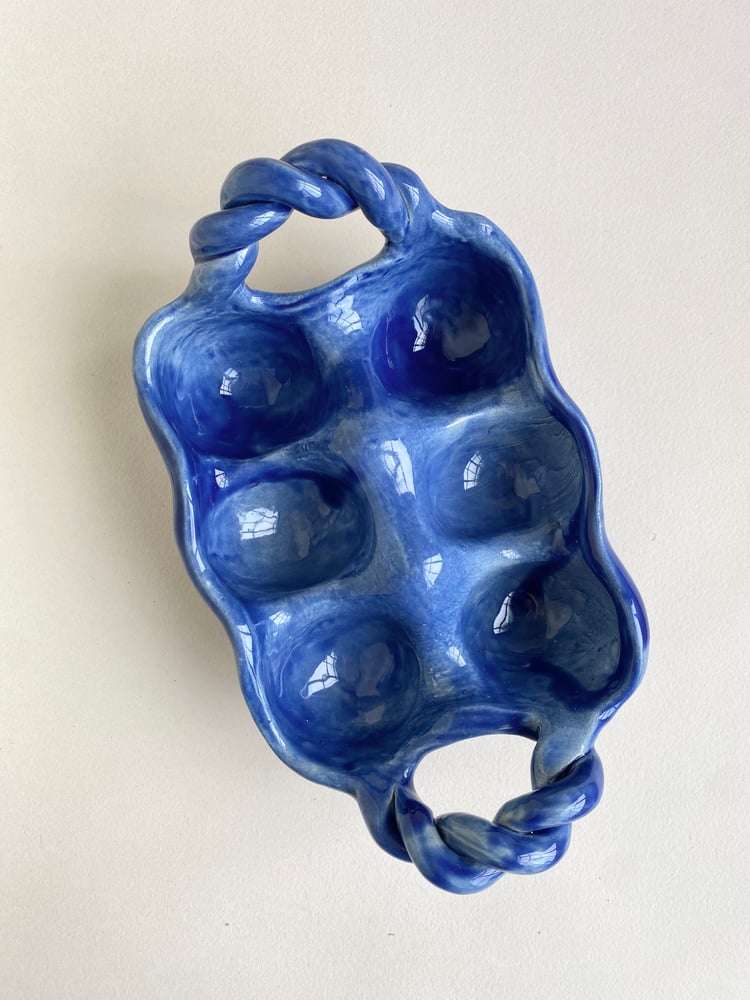 Image of Blue Egg Tray