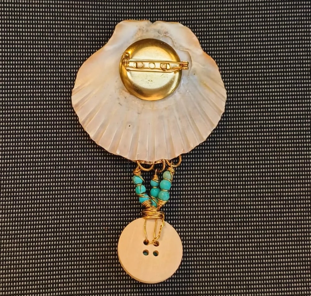 Image of Mermaid's Home Brooch 