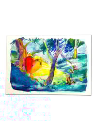 Image 2 of A5 - Le secret - illustration originale