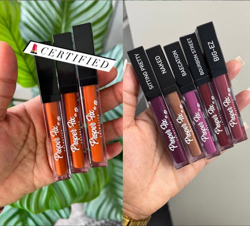 Image of Vegan Proper Fix Matte Liquid Lipsticks 