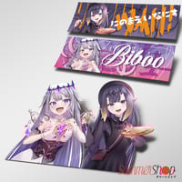 Image 1 of Hololive - Ninomae Ina'nis X Koseki Bijou Slaps, Diecut, Peeker
