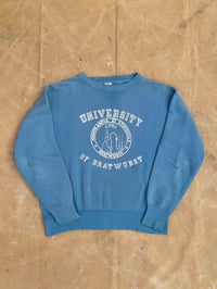 Image 2 of 60s FADED UNIVERSITY OF BRATWURST SINGLE-V SWEATSHIRT