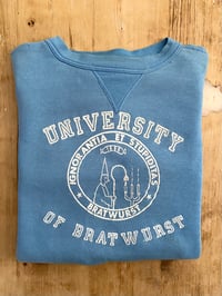 Image 1 of 60s FADED UNIVERSITY OF BRATWURST SINGLE-V SWEATSHIRT