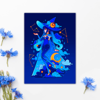 Genshin Impact Mona print