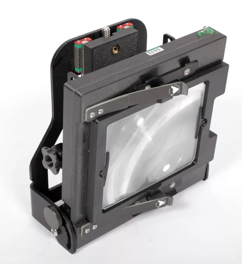 Image of Intrepid 4X5 MKIV BLACK Field camera w/ 125mm + 250mm lenses + holders + film #5631