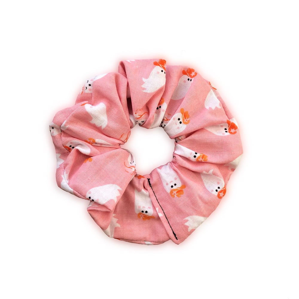 Cowboy Ghost Scrunchie