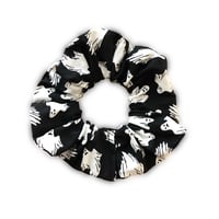 Image 1 of Glow-in-the-Dark Ghost Scrunchie