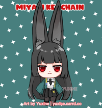 Image 1 of 2.8" Miyabi ZZZ Charm