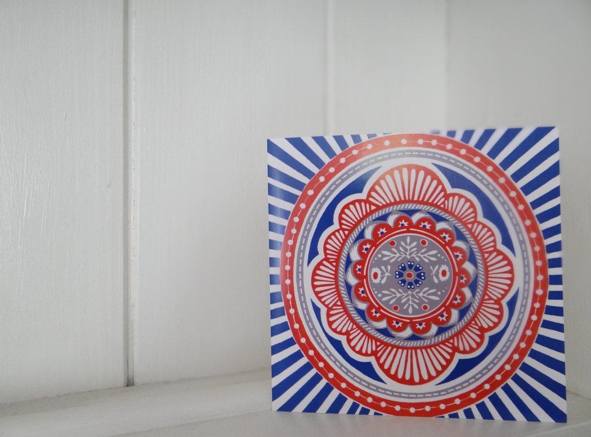 Image of Starburst  - Greetings Cards 