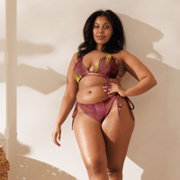Image 1 of Meraki "Plush Paradise" Bikini Set