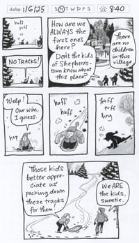 Daily Comic 1/6: No Tracks