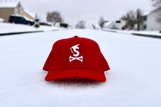 Image of Red SOD snapback