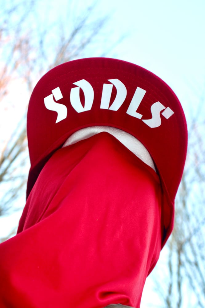 Image of Red SOD snapback