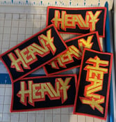 Image of HEAVY metal parking lot patch 