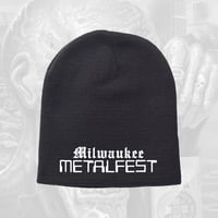 Image 1 of MILWAUKEE METAL FEST BEANIE HAT