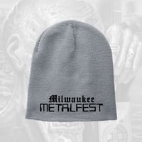 Image 2 of MILWAUKEE METAL FEST BEANIE HAT