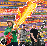 Image 2 of THE BULLET BITERS - NAPALM OVER THE RAINBOW (LP) SLIME GREEN 
