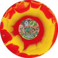 Image 3 of THE BULLET BITERS - NAPALM OVER THE RAINBOW (LP) "NAPALM RED"