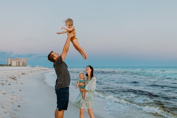 Image of 4:30pm - Family Sunset Styled Shoot with Rebecca Lueck