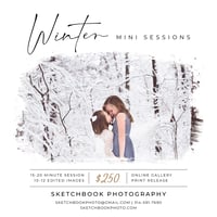 Mini Sessions in the Snow