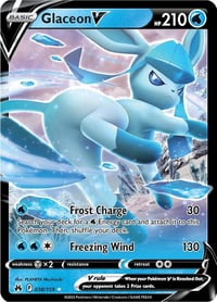 Glaceon V - Crown Zenith - Near Mint