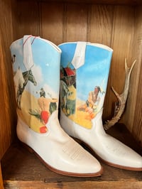 Image 1 of Vintage Seychelles cowboy boot #244