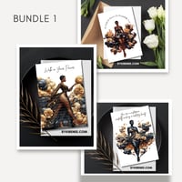 Image 1 of Vibrant African-American Greeting Card Bundle – Celebrate Life and Love