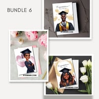 Image 1 of Melanated African-American Greeting Card Bundle – Celebrate Life’s Moments