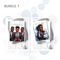 Image 2 of Melanated African-American Greeting Card Bundle – Celebrate Life’s Moments