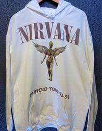Image 1 of NIRVANA UTERO CONCERT HOODIE 