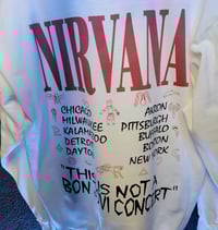 Image 3 of NIRVANA UTERO CONCERT HOODIE 