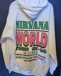 Image 2 of NIRVANA WORLD TOUR HOODIE 