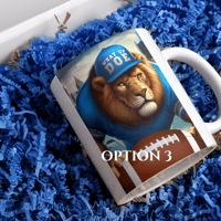 Image 3 of Detroit Lions Inspired 11oz Ceramic Mug-5 Options to Choose From!