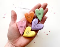 Image 1 of Mini Conversation Heart Set - Cutie Pie 