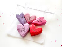 Image 3 of Mini Conversation Heart Set - Love Bug