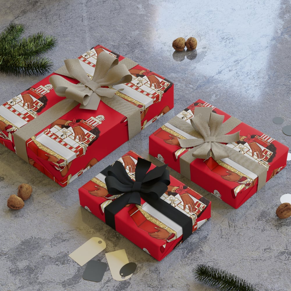 Image of Sorority Inspired Gift Wrapping Paper