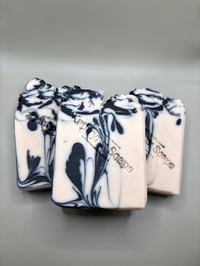 Image 1 of Calamine & Activated Charcoal Goat's Milk Soap 