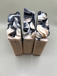 Image 3 of Calamine & Activated Charcoal Goat's Milk Soap 