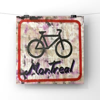 Image 1 of Hand stamping serie "Vélo II"