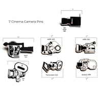 Cinema Camera Pins