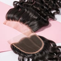 Image 1 of Curly 4x4/Closures & 13x4/Frontals