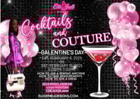 Cocktails and Couture Galentine’s Edition 