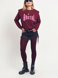 Image 3 of SUDADERA BURDEOS 