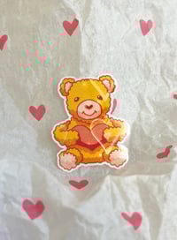 Image 8 of Valentine's Day Mini Greeting Cards & Holographic Stickers