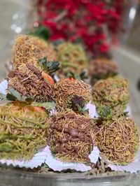 Image 1 of Coco Pistachio crunch covered Strawberries 