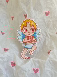 Image 11 of Valentine's Day Mini Greeting Cards & Holographic Stickers